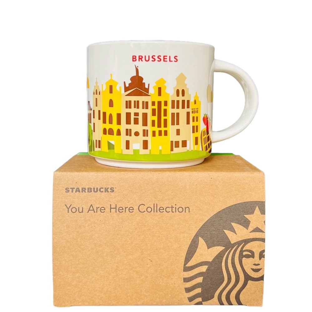 BRUSSELS Starbucks You are Here Collection 414 ml Mug